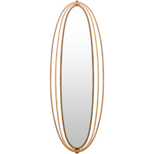 Carolina Gold Accent Mirror